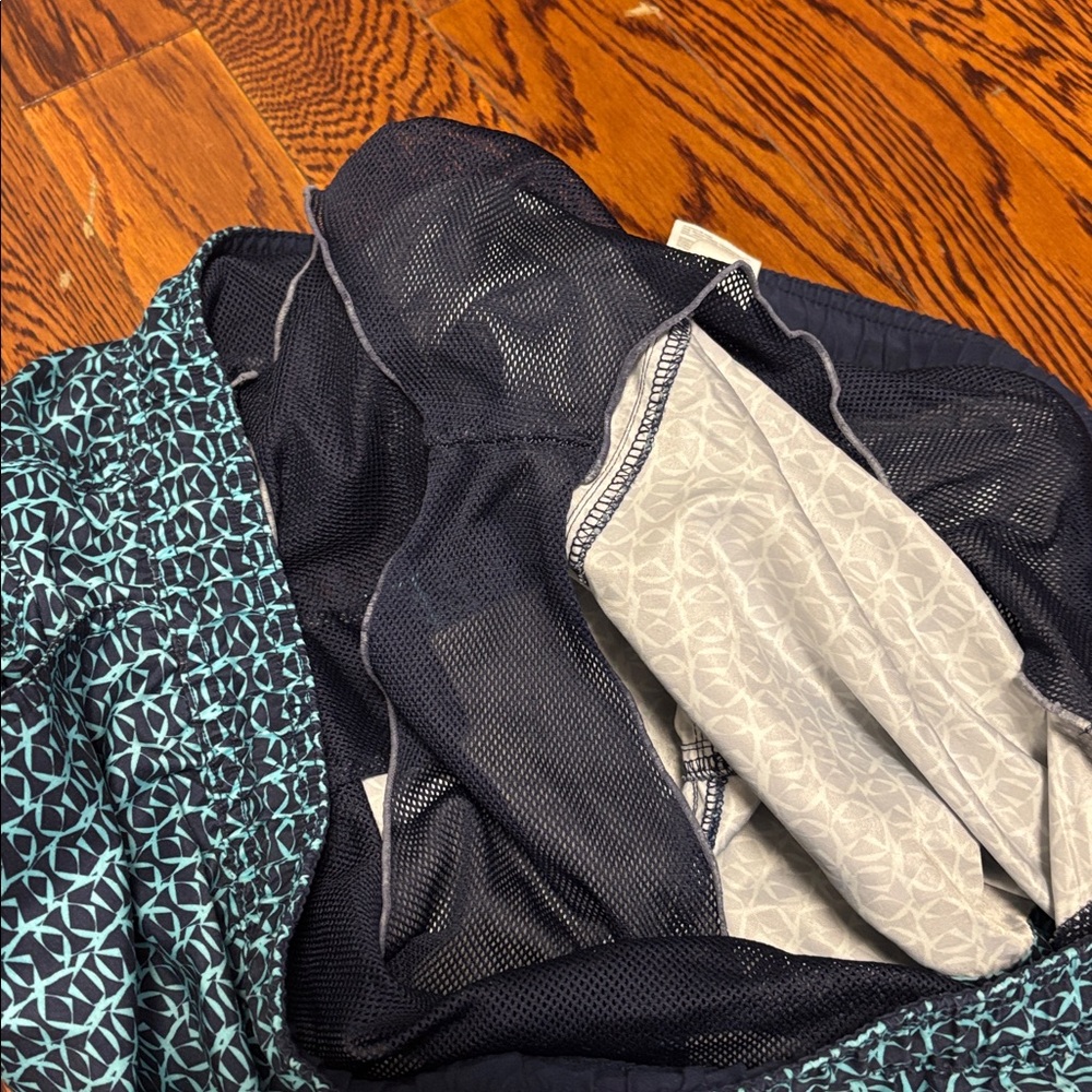 Speedo Dark Blue/Teal Swim Trunks Men’s Size:Large - Picture 5 of 5
